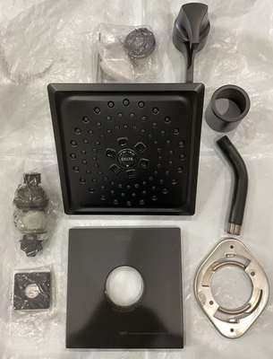 #ad #ad Delta Shower Trim Matte Black Finish Zura Monitor 17 Series T17274 BL R R2 $599 $250.00