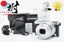 ［Mint］Nikon 1 J5 Silver Mirrorless Digital Camera 10-30mm Lens with Case JAPAN