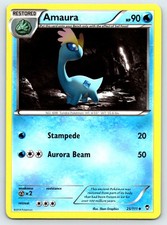 Amaura 25/111 Uncommon Furious Fists Pokemon Lightly Played on eBay