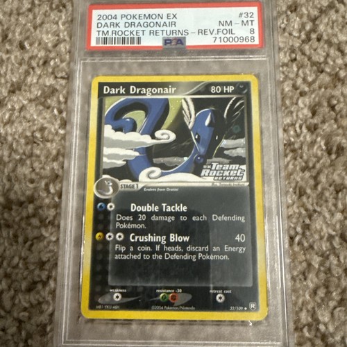 Dark Dragonair graded PSA 8 for sale on eBay