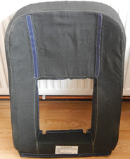 Nimrod Aircraft Seat Back Cushion With Lumber Cut Ou,t Part No 1011C114 [PL2]