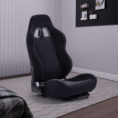 USED-Racing Seat With Adjustable Double Slide Fit for Racing Simulator Cockpit