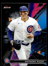 2021 Topps Finest Anthony Rizzo Chicago Cubs #67