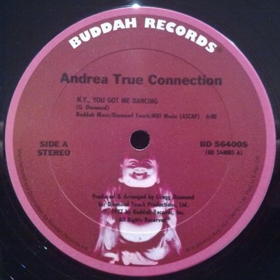 Andrea True Connecti - N.Y. You Got Me Dancing / Fill Me Up Heart  - G12170z