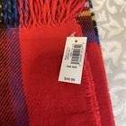 Banana Republic NWT $49.99 Red Plaid Scarf — photo 6