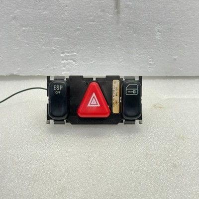 97-04 Mercedes SLK230 SLK320 SLK32 AMG R170 Door Lock Hazard Switch OEM 17082024