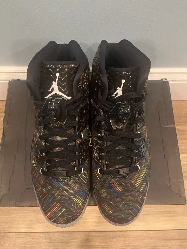 Air Jordan Spike 40 “Mes de la Historia Negra” *NUEVO. Talla 10,5. 836750 045 Foto 3 de 4