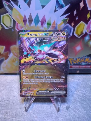 Raging Bolt ex Pokemon Scarlet & Violet SVP 145 Holo Black Star Promo NM