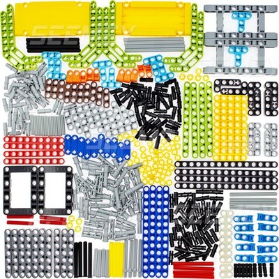 430Pcs Beams-Pins-axle-Parts Set Compatible with Technic, Connector-Panel-Pla...