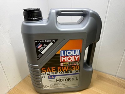NEW Liqui Moly Special Tec LL SAE 5W30 Motor Oil 5 Liter Jug Made in Germany