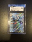 Blastoise Ex Holo Scarlet & Violet 151 009/165 CGC 9