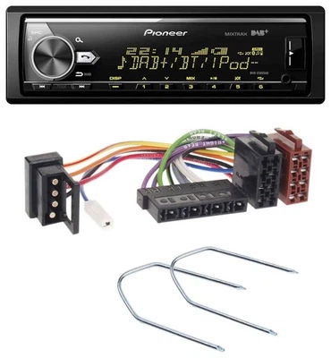 Pioneer Bluetooth USB DAB MP3 Autoradio für Mercedes E-Klasse W124 S-Klasse W126 - Bild 1 von 4
