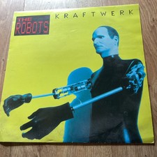 KRAFTWERK  THE ROBOTS 12" VINYL VG CONDITION