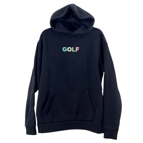 希少 GOLF WANG RHONDA フルジップ スウェット パーカー メンズ S ヌード エロ ゴルフワン フーディー for GOLF WANG CREWNECK LOGO Men\\u0027s
