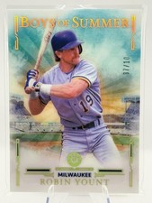 2025 Panini Boys of Summer #98 Robin Yount Holo Gold #/10