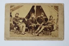 ANTIQUE BRADY'S GALLERY CDV PHOTO McCLELLAN'S STAFF w/ NELSON SWEITZER CIVIL WAR