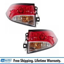 Rear Tail Lights Set Driver & Passenger Side Outer Fits 2020-2022 Toyota Corolla