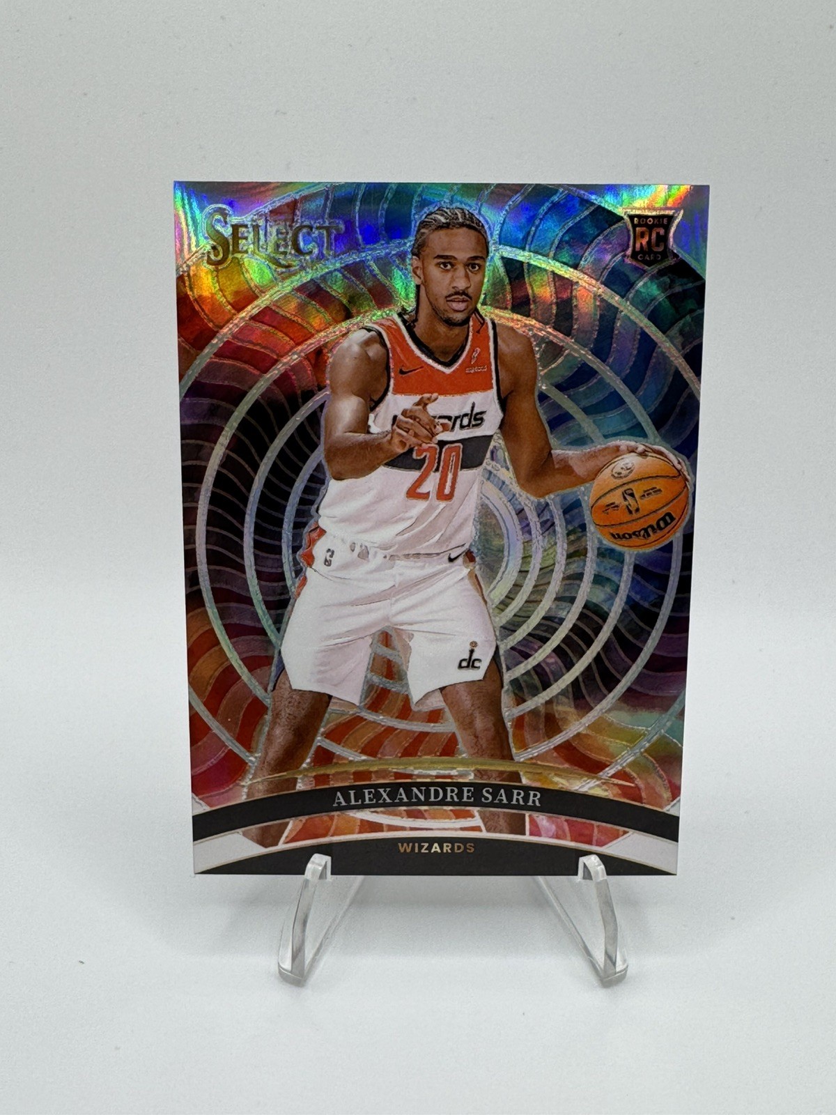 2024-25 Panini Select Alexandre Sarr Color Wheel Case Hit SSP