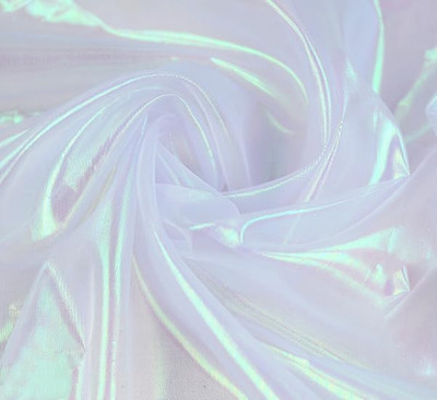 Two Tone Sheer Organza Fabric by the Yard for Curtain Weddings Decor 20 Yards, I