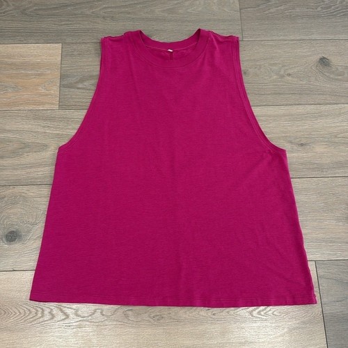 LULULEMON Ripened Raspberry All Yours Tank Active Workout Gym Muscle ...