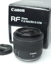 Canon 35mm RF F1.8 Macro IS STM NICE CONDITION
