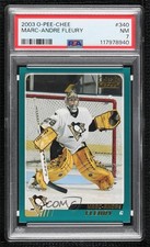 2003-04 O-Pee-Chee Marc-Andre Fleury #340 PSA 7 0rb9