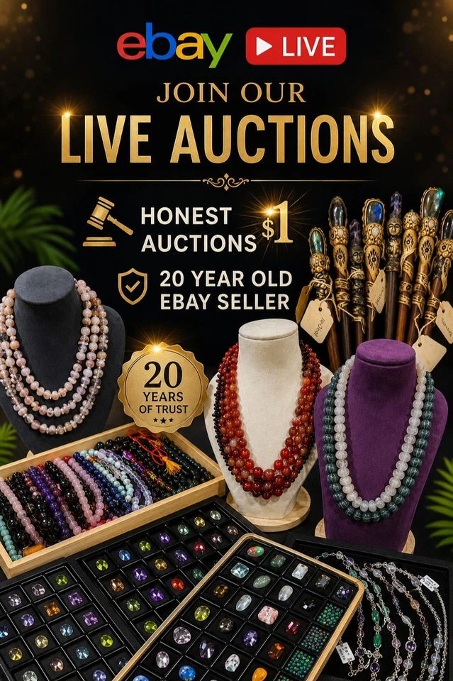 🔥 GEMSTONE LIVE! Flash $1 Deals | beads, Gemstones & More