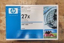 Genuine HP 27X Black Print Cartridge for LaserJet 4000, 4050 C4127X 