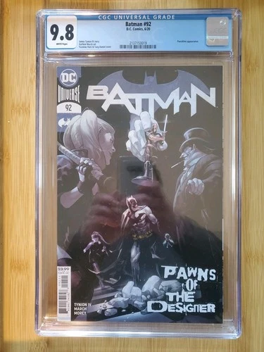 Batman #92 (DC Comics 6/2020) Cgc 9.8 Graded Comic 1st App Underbroker Punchline