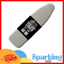 Extra Thick Scorch Resistant Ironing Board Cover - 18x49 Silver Silicone
