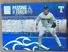 2005 Donruss Elite Passing The Torch #PT-16 Hank Blalock Texas Rangers 220/1000