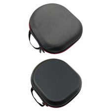 Travel Headphone Carrying Case Bag with Hard Shell and Soft Lining
