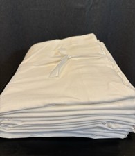 Pottery Barn Broadway Curtain -Set Of 2 Curtains- Light Filtering- White-100x84