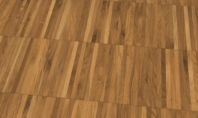 Hochkantlamellenparkett Eiche Industrie 22mm - Hochwertiges Massivparkett - Verl