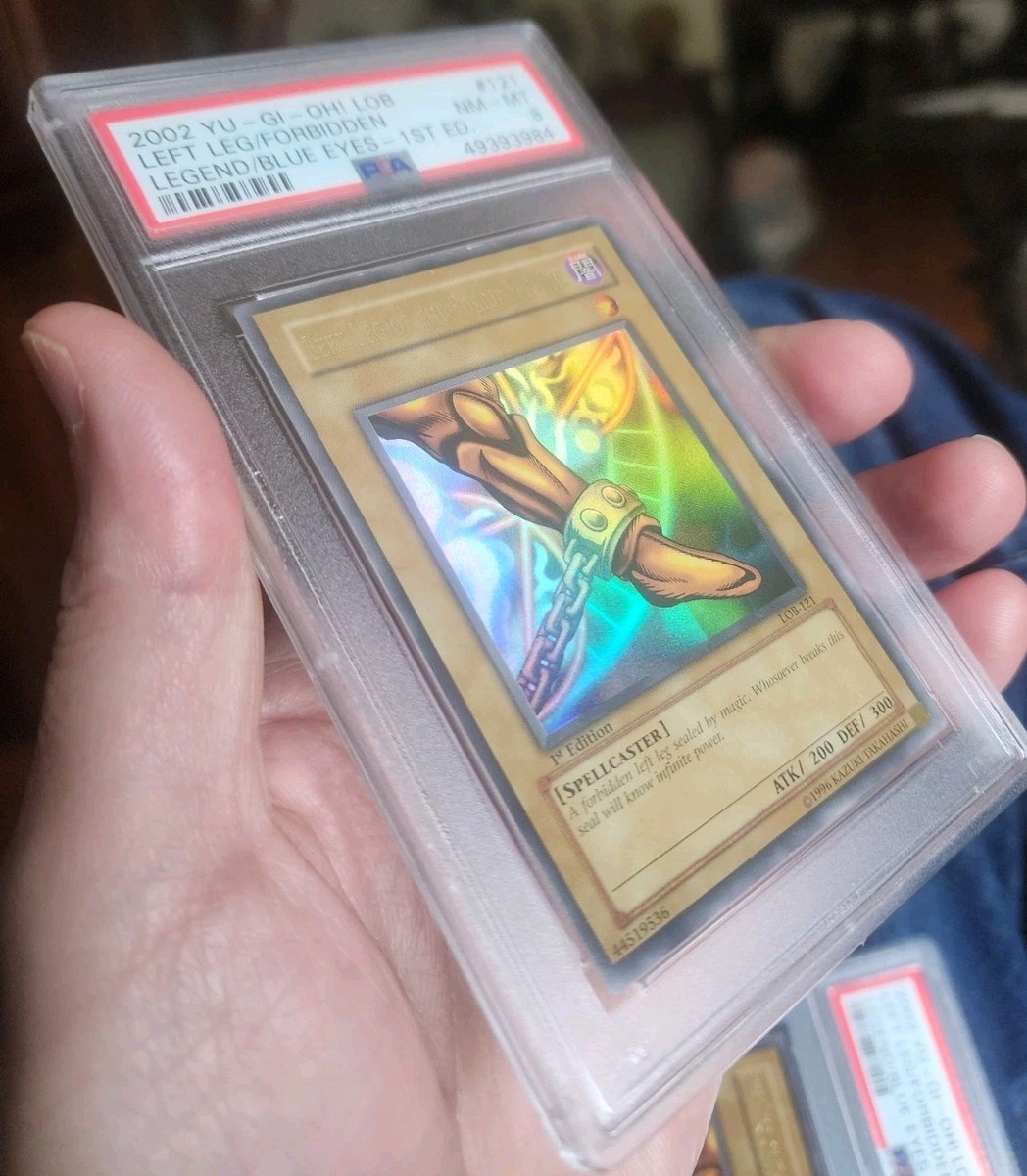 Left Leg of the Forbidden One LOB-121 The Legend of Blue