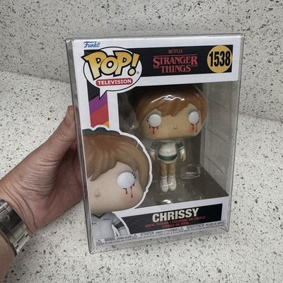 Funko Pop! Vinyl: Stranger Things - Chrissy #1538 Vaults Pop in a Protector 