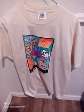 90s NEW VINTAGE PLANET HOLLYWOOD GRAND OPENING SHIRT ~ SAN ANTONIO ~ ADULT XL 