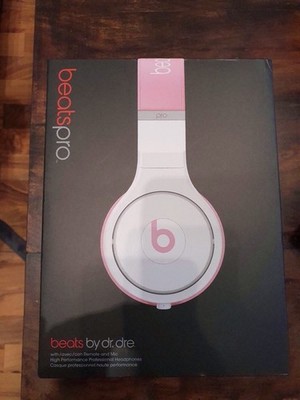 Original Beats Pro by Dr Dre Nicki Minaj Edition (Pre Apple) Pink Headphones New