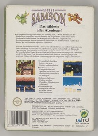 Little Samson Nintendo NES CIB &ndash; Rare Collector&rsquo;s Item - PAL B -BOX MANUAL