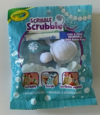Crayola Scribble Scrubbles Ocean Pets Toby turtle