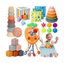 Baby Toys 6 to12 Months, 7 in-1 Montessori Toy for 6-9-12-18 Month ... Fast Ship