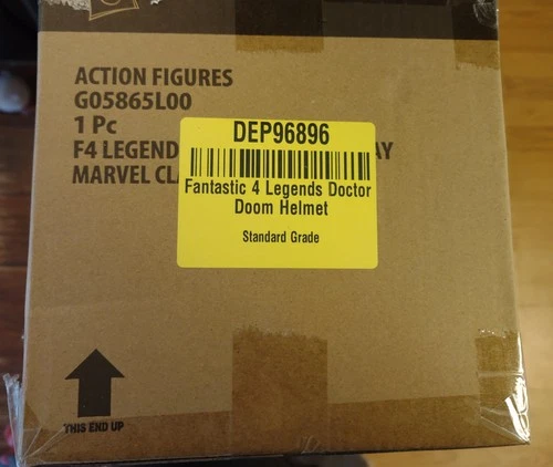 Marvel Legends | Doctor Doom Helmet | NEW IN SEALED BOX W OG MAILER - PERFECT!!