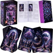 Tarot Cards Deck for Beginners with Guide Book Pretty Unique 400GSM Thick  