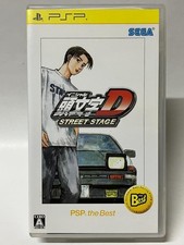 Initial D Street Stage PSP the Best Playstation Portable Japanese UMD Sega JAPAN
