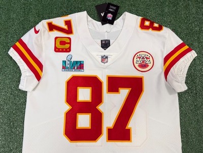 Patrick Mahomes Kansas City Chiefs White Nike Vapor Fuse Elite