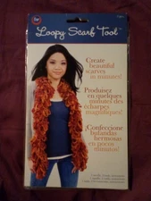 Boye Loopy Scarf Tool 3pcs. 2008 #6314 Wright w/instructions NEW UNOPENED