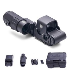 For G43 3X Sight Magnifier With 20mm QD Mount XPS3-2 558 Tactical Red Green Dot