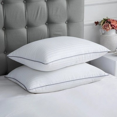 100% Cotton Pillow Protectors King and Queen Size-Hypoallegenic Soft-OekoTex