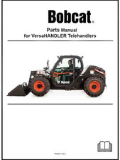 Bobcat V638 VersaHandler Parts Catalog Manual 6986777 SN A8HM11001 A8HN11001