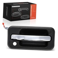 Front Right Passenger Side Exterior Door Handle with Keyhole Compatible with